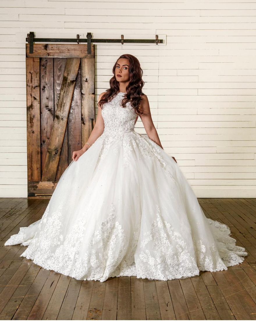 The Chantilly gown bridal rental